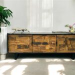 Lowboard / Sideboard aus Holz, Serie “Downtown”