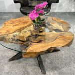 Runder Couchtisch Holz