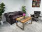 Preview: Couchtisch aus Holz Elements 100-80cm