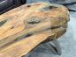 Preview: Couchtisch oval aus Holz aus Baumscheiben