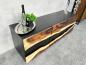 Preview: Design Sideboard/Anrichte "Black Forest" aus Altholz und Suarholz 160 cm