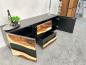 Preview: Design Sideboard/Anrichte "Black Forest" aus Altholz und Suarholz 160 cm