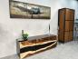 Preview: Design Sideboard/Anrichte "Black Forest" aus Altholz und Suarholz 160 cm