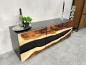 Preview: Design Sideboard/Anrichte "Black Forest" aus Altholz und Suarholz 160 cm