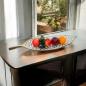 Preview: Obstschale-Designschale-Metall-silber