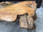 Preview: Designtisch/Couchtisch "Lakeside" aus recyceltem Holz 123 cm