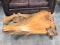 Preview: Designtisch/Couchtisch "Lakeside" aus recyceltem Holz 123 cm