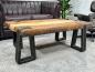 Preview: Couchtisch aus Holz Elements 100-80cm