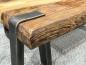 Preview: Couchtisch aus Holz Elements 100-80cm