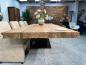 Preview: Esstisch im Naturdesign Deep Island aus recyceltem Holz