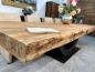 Preview: Esstisch im Naturdesign Deep Island aus recyceltem Holz