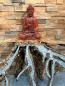 Preview: Sonderangebot Handgeschnitzte Deko aus Holz "Meditierender Buddha" ca. H53 x B35 x T16 cm ähnl. Abbildung