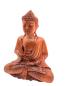 Preview: Handgeschnitzte Deko-Figur Meditierender Buddha