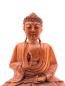 Preview: Handgeschnitzte Deko-Figur Meditierender Buddha