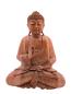 Preview: Handgeschnitzte Holzfigur Meditierender Buddha M