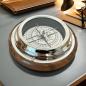 Preview: Maritimer Kompass aus Holz und Metall