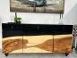 Preview: Massivholz Sideboard Anrichte Black Forest 180 cm