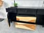 Preview: Massivholz Sideboard Anrichte Black Forest 180 cm