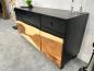 Preview: Massivholz Sideboard Anrichte Black Forest 180 cm