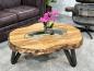 Preview: Couchtisch Atoll aus recyceltem Holz 94 cm