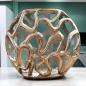 Preview: Metallvase mit Lianendesign Venla