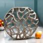 Preview: Metallvase mit Lianendesign Venla 30 cm