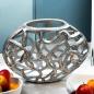 Preview: Metallvase mit Lianendesign Venla 30 cm