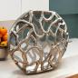 Preview: Metallvase mit Lianendesign Venla 30 cm