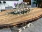 Preview: Ovaler Esstisch Konferenztisch aus Holz Sky Island