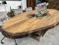 Preview: Ovaler Esstisch Konferenztisch aus Holz Sky Island