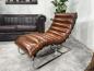 Preview: Eames Lounge Chair Replica schwarz silber