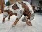 Preview: Skulptur / Dekofigur "Stier" aus Holz 122 cm