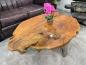 Preview: Sofatisch aus Baumscheiben Lakeside massiv Holz