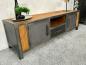 Preview: Tv-Schrank-aus-Metall-und-Holz-Industiedesign-Loft