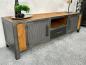 Preview: Tv-Schrank-aus-Metall-und-Holz-Industiedesign-Loft