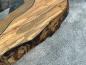 Preview: Außergewöhnlicher Couchtisch Fusion aus Holz