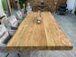 Preview: Massiver Holztisch 220 cm Deep Island Massivholz