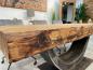 Preview: Massiver Holztisch 220 cm Deep Island Massivholz