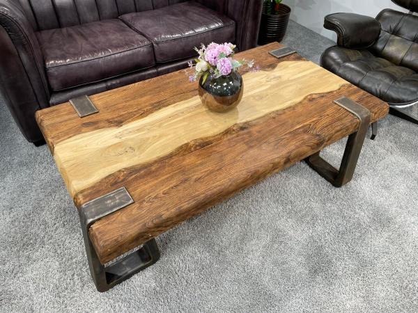 Couchtisch aus Holz Elements 100-80cm