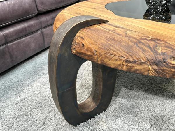 Couchtisch rund Holz Clash