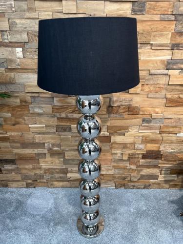 Design Stehlampe Chrom