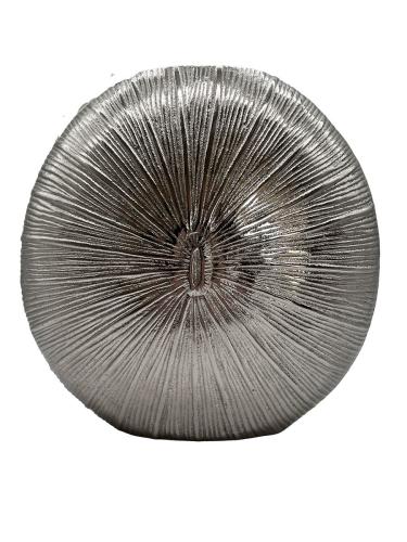 Design Vase aus Nickel