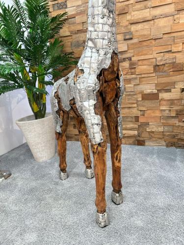 Einmalige Dekoration Skulptur Giraffe