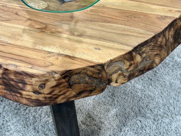 Couchtisch Atoll aus recyceltem Holz 94 cm