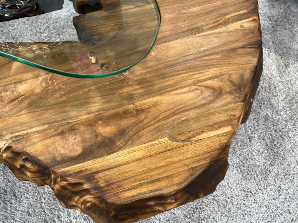 Couchtisch Atoll aus recyceltem Holz 94 cm