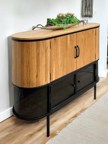 Sideboard aus Eiche Manhattan