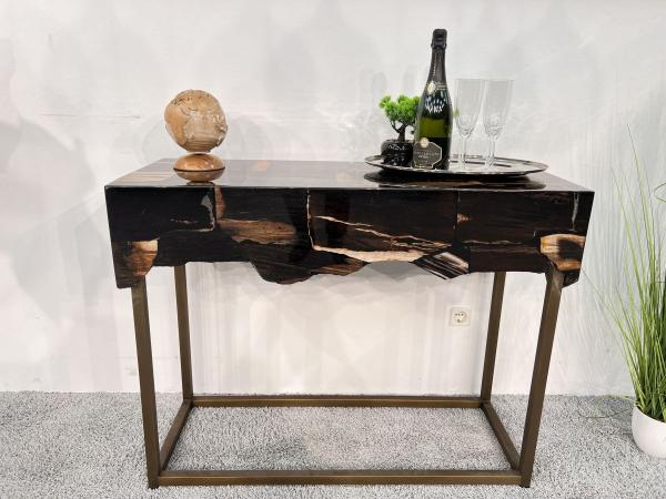 Sideboard aus versteinertem Holz "Stone Age" 100 cm