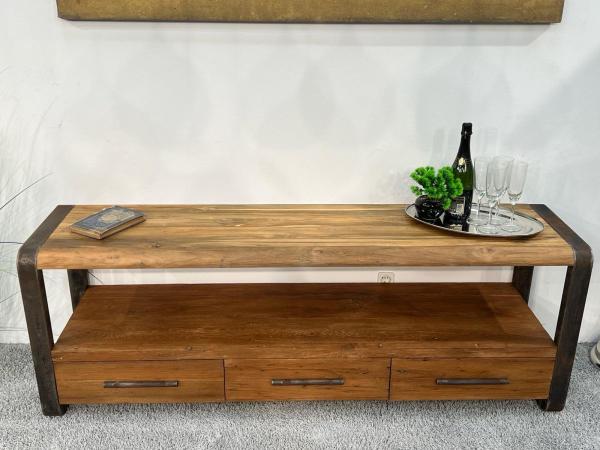 TV Schrank/Sideboard aus recyceltem Teakholz 160 cm