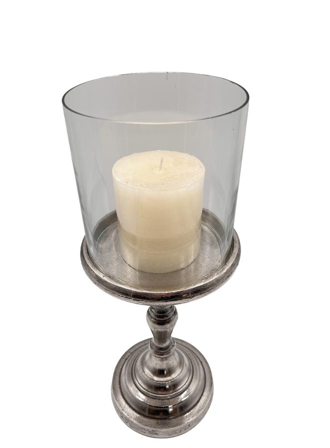 Kerzenständer Design Nickel :: Glas TISCHONKEL mit aus DER