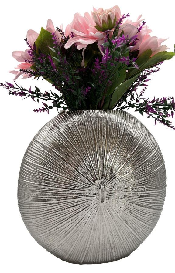 Design Vase aus Nickel